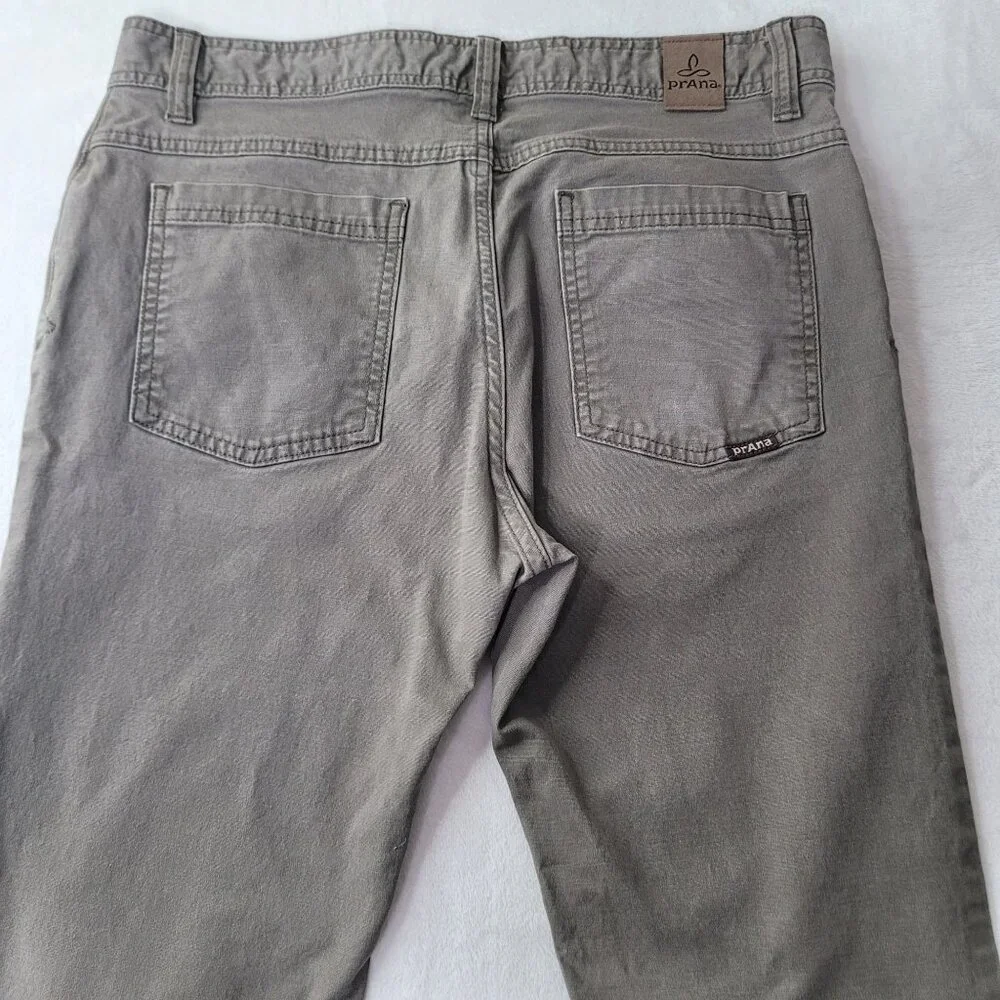 PrAna Men's Slim Fit Khaki Casual Pants 33Wx32L - Picture 4 of 11